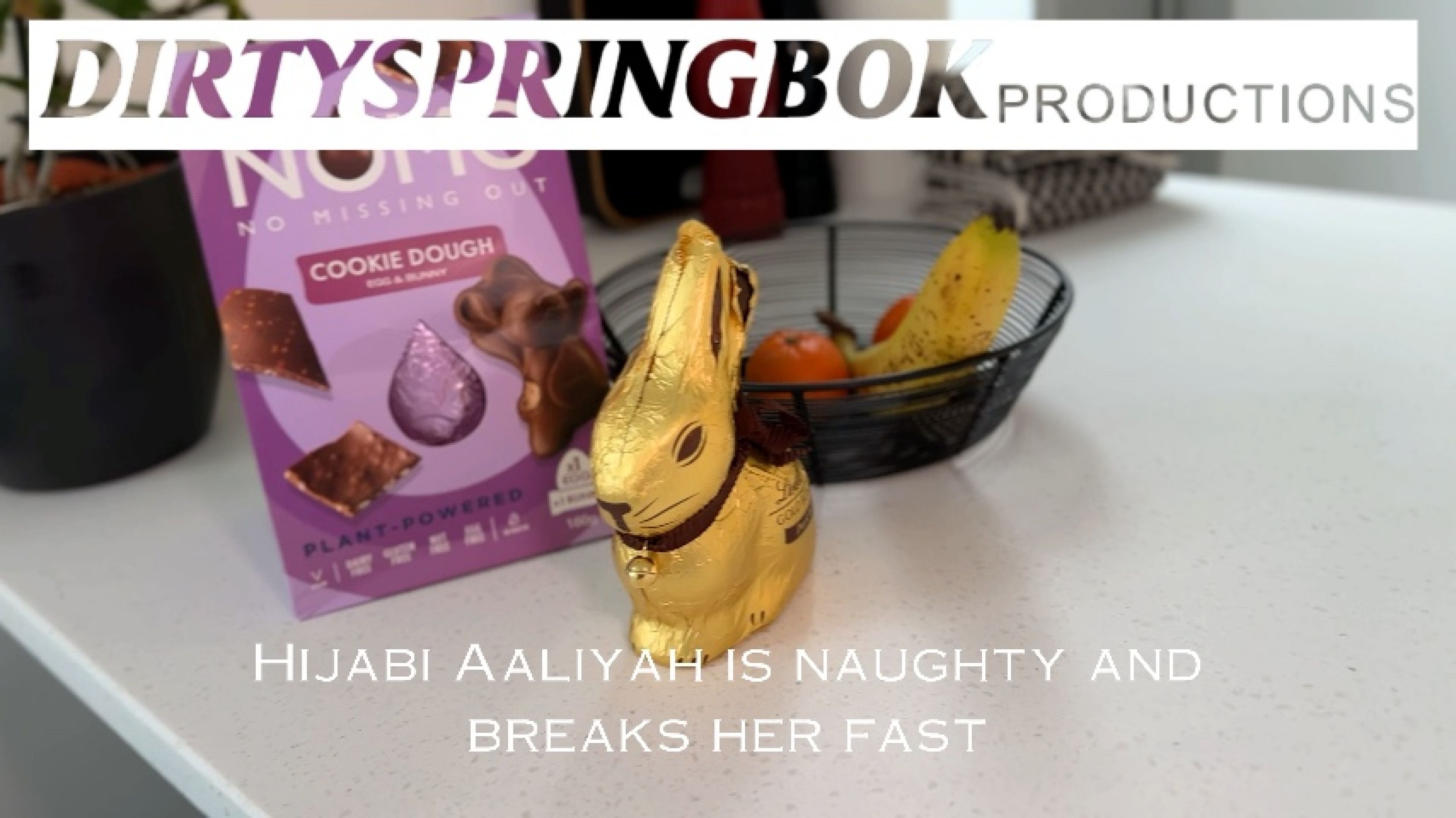 Hijabi Aaliyah is naughty and breaks her fast