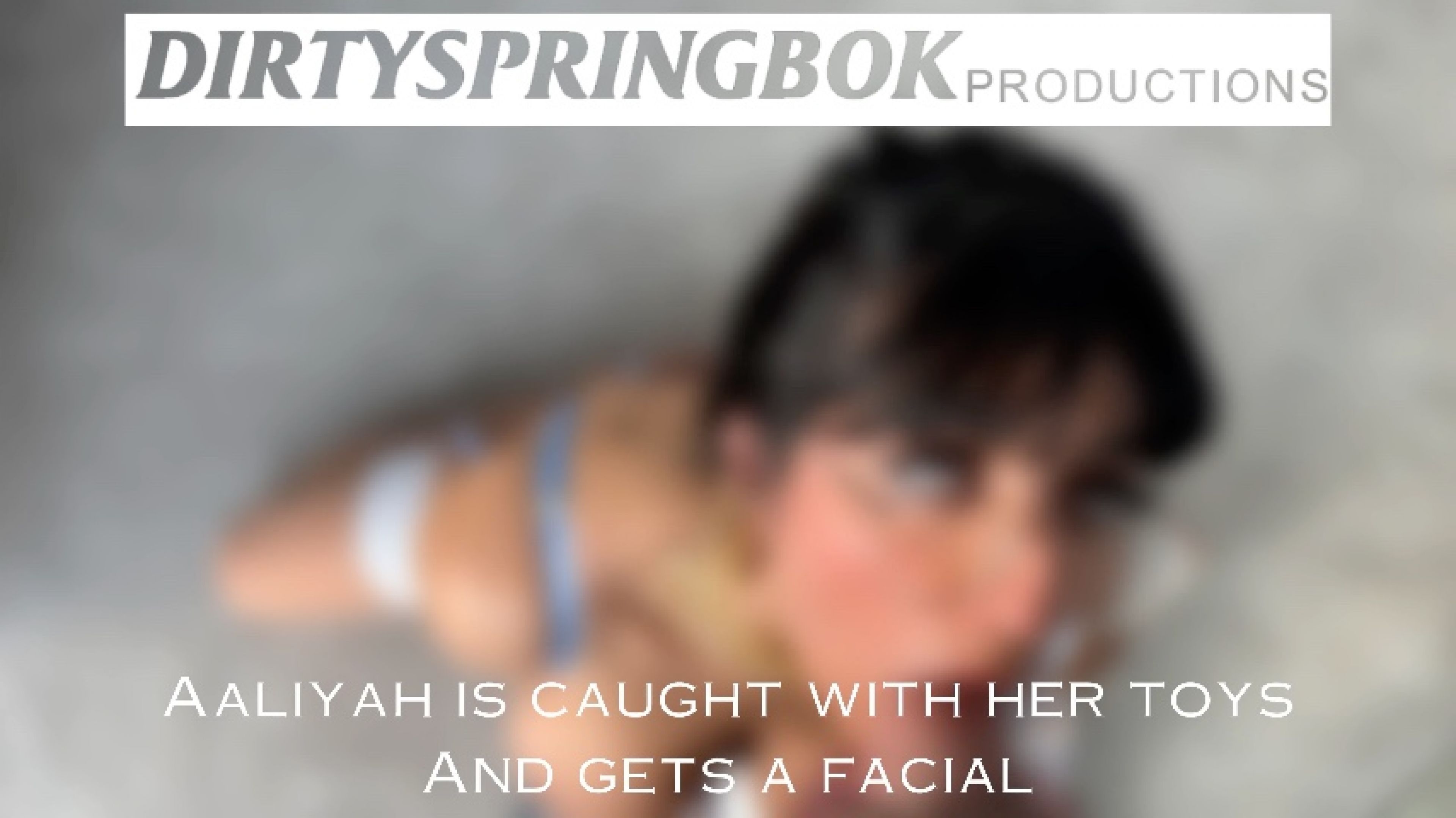 Aaliyah is caught with her toys and gets a facial