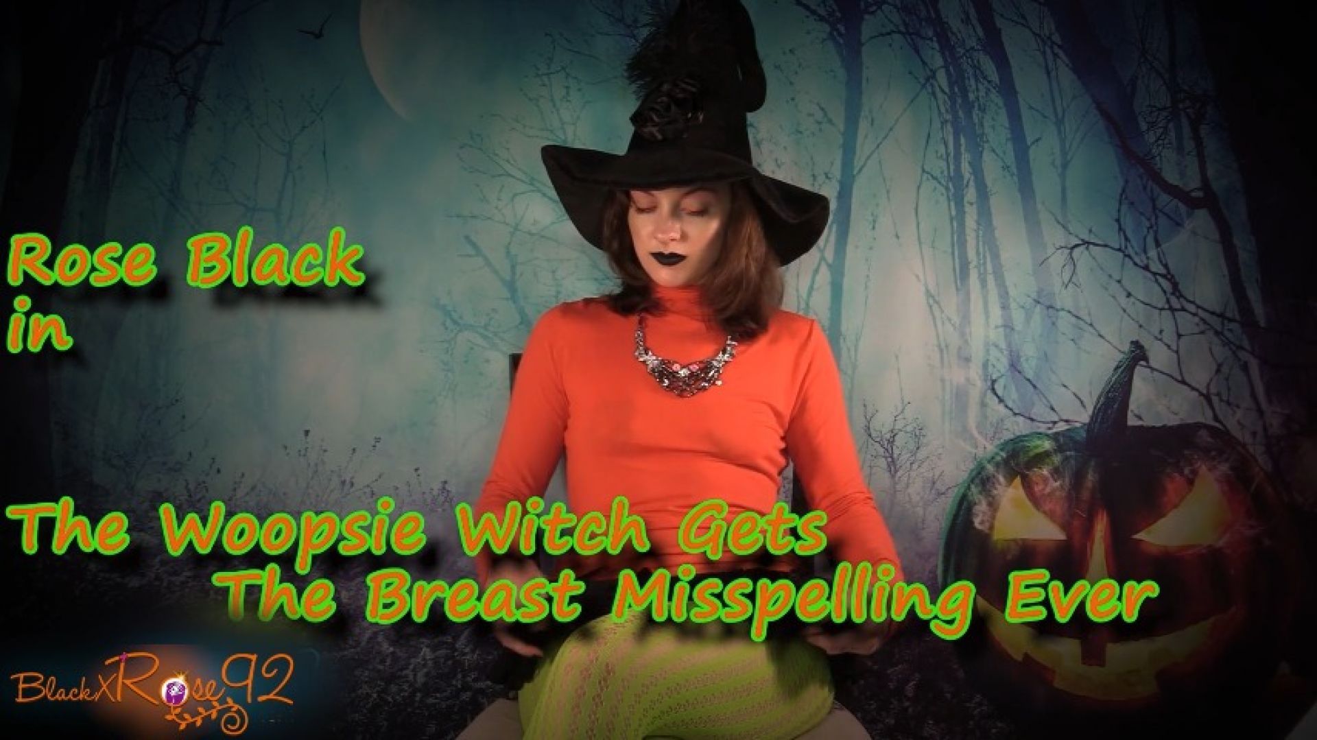 The Woopsie Witch Gets The Breast Misspelling Ever