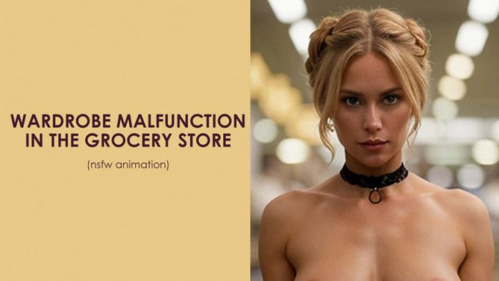 Wardrobe Malfunction in the Grocery Store