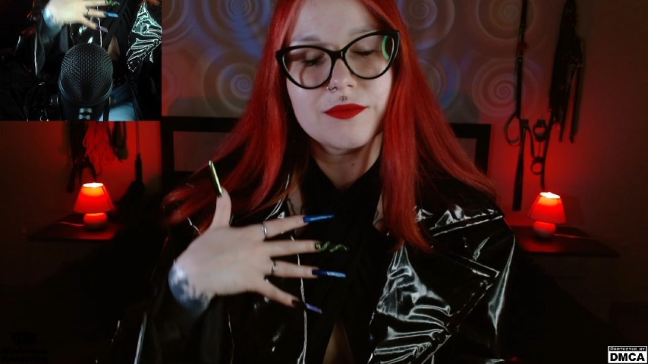 Humiliating PVC jacket ASMR