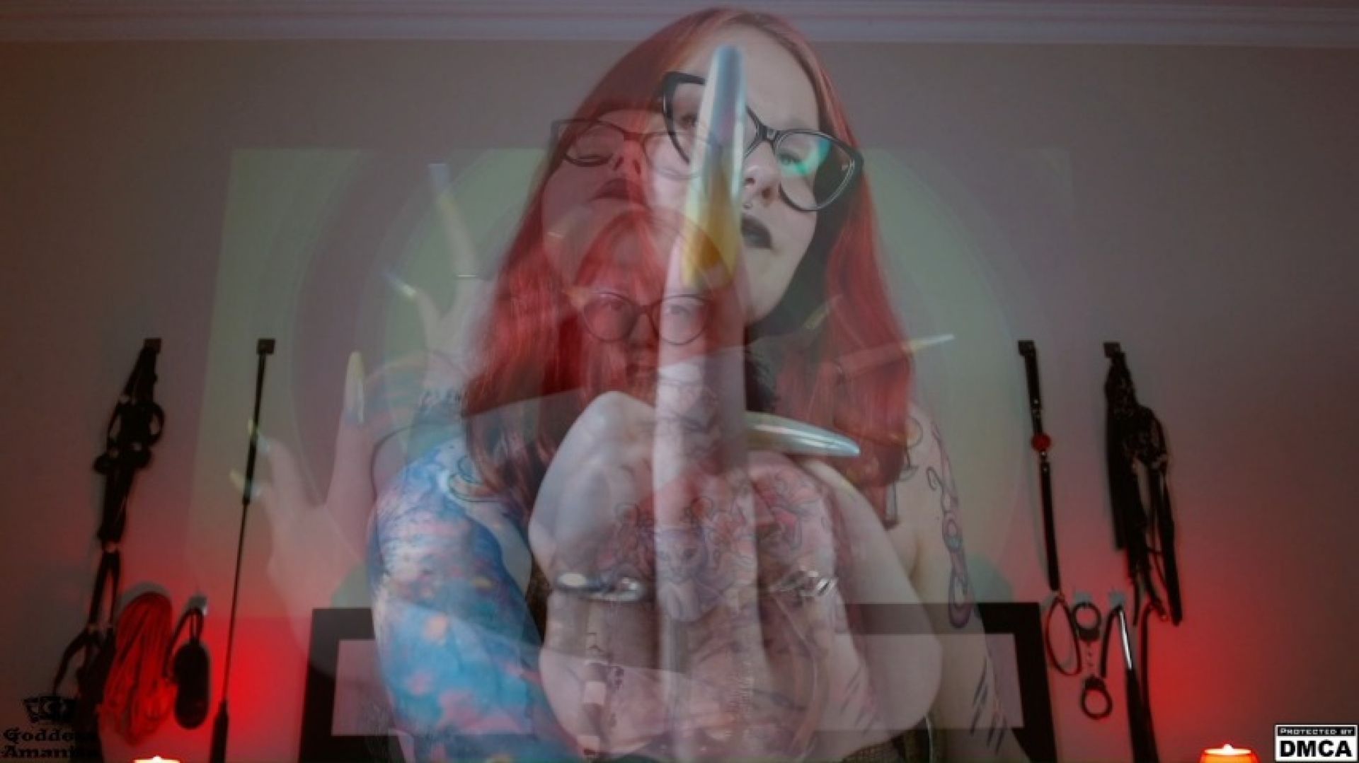 You are a slave for My royal middle finger