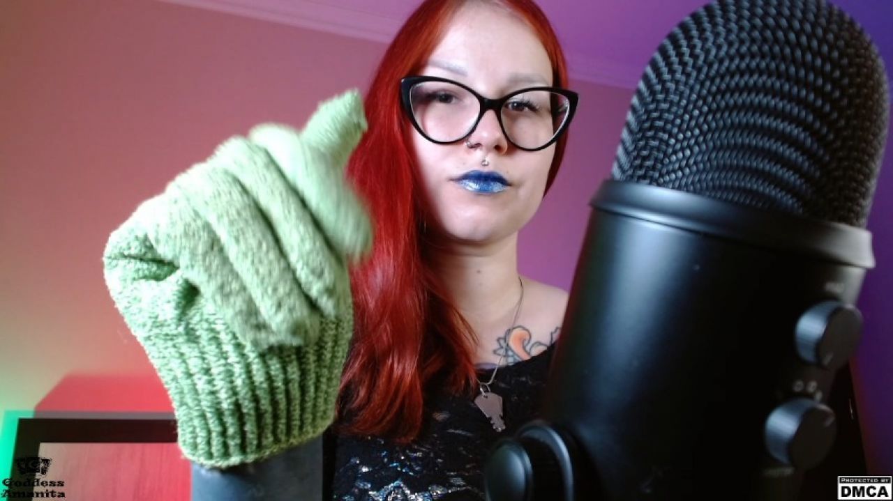 Gloves-washcloths ASMR