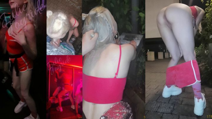 Sexy club dance scoring a public creampie on my way home 5T8