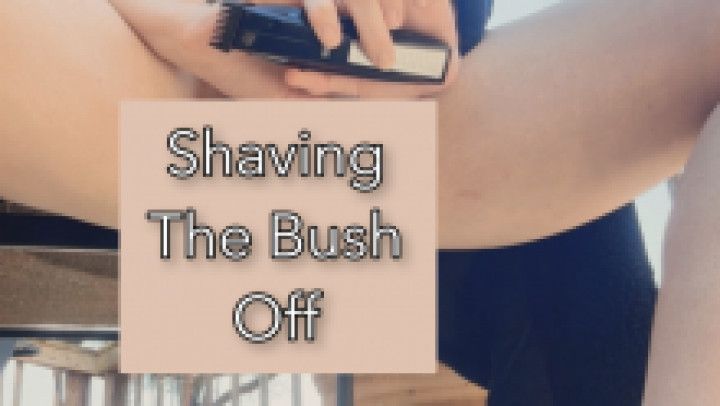 Shaving the Bush Off