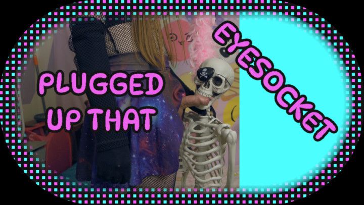 4k | Femboy FUCKS a SKELETON