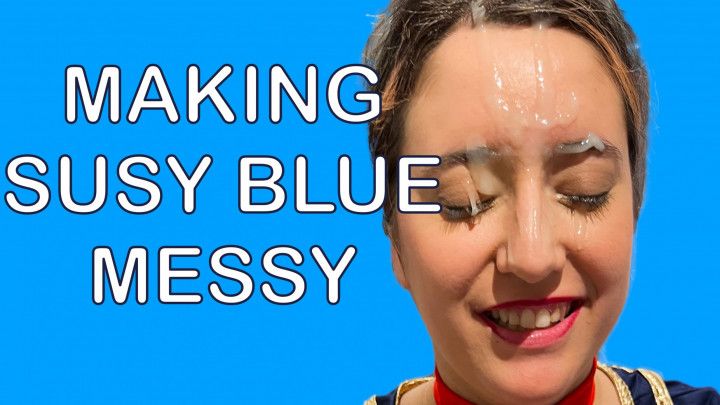 Vertical Video // Making Susy Blue Messy