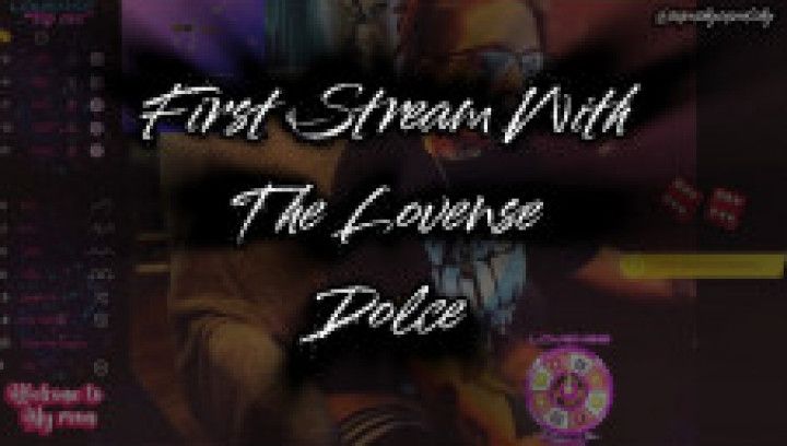 First LIVE with the Lovense Dolce