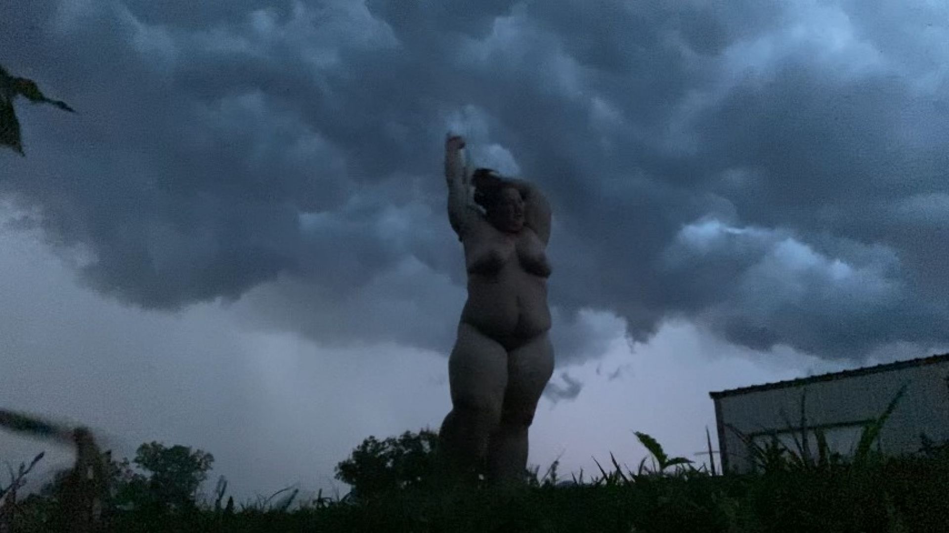 DANCING NAKED IN A THUNDERSTORM