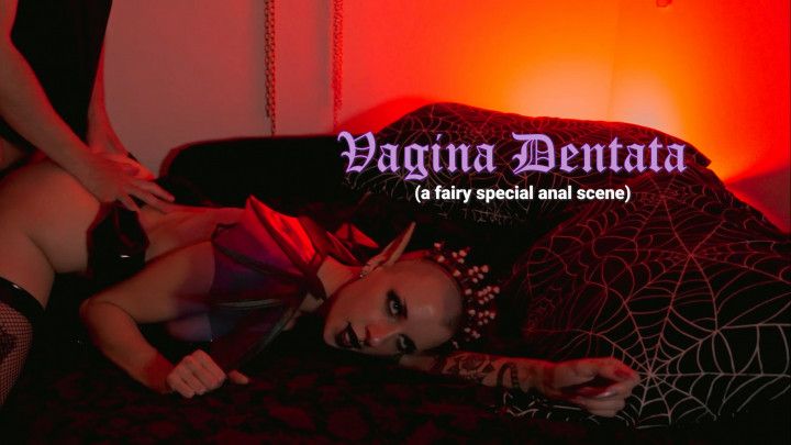 goth tooth fairy wakes him with anal fuck | VAGINA DENTATA