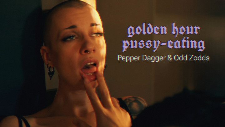 boyfriend devours my pussy at golden hour | PEPPER DAGGER