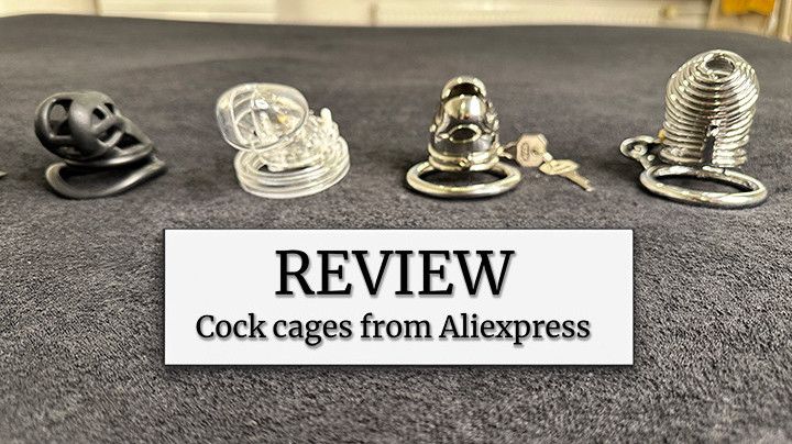 4 cock cages from Aliexpress | Chastity cage review