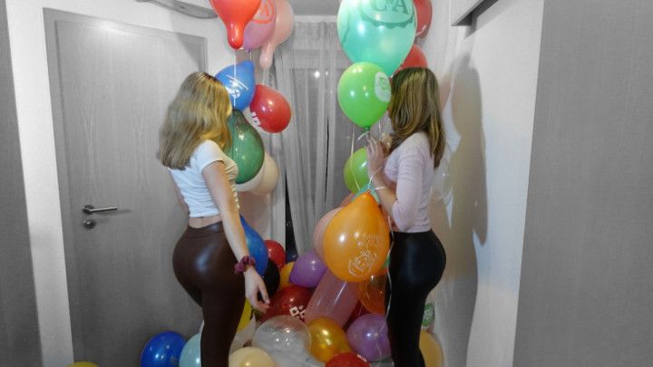 helium balloon mass pop