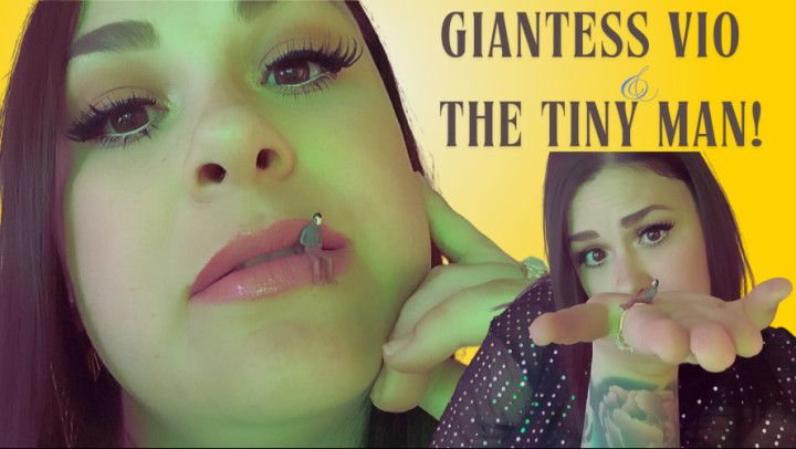 Giantess Vio and the TINY man