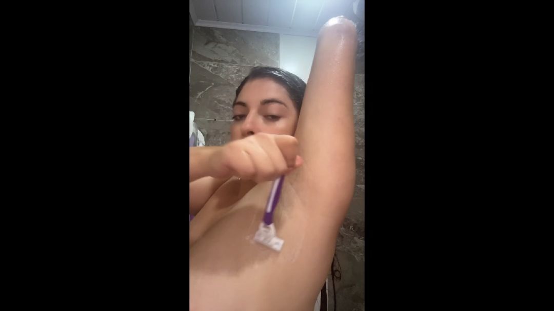 Waxing my month old armpits