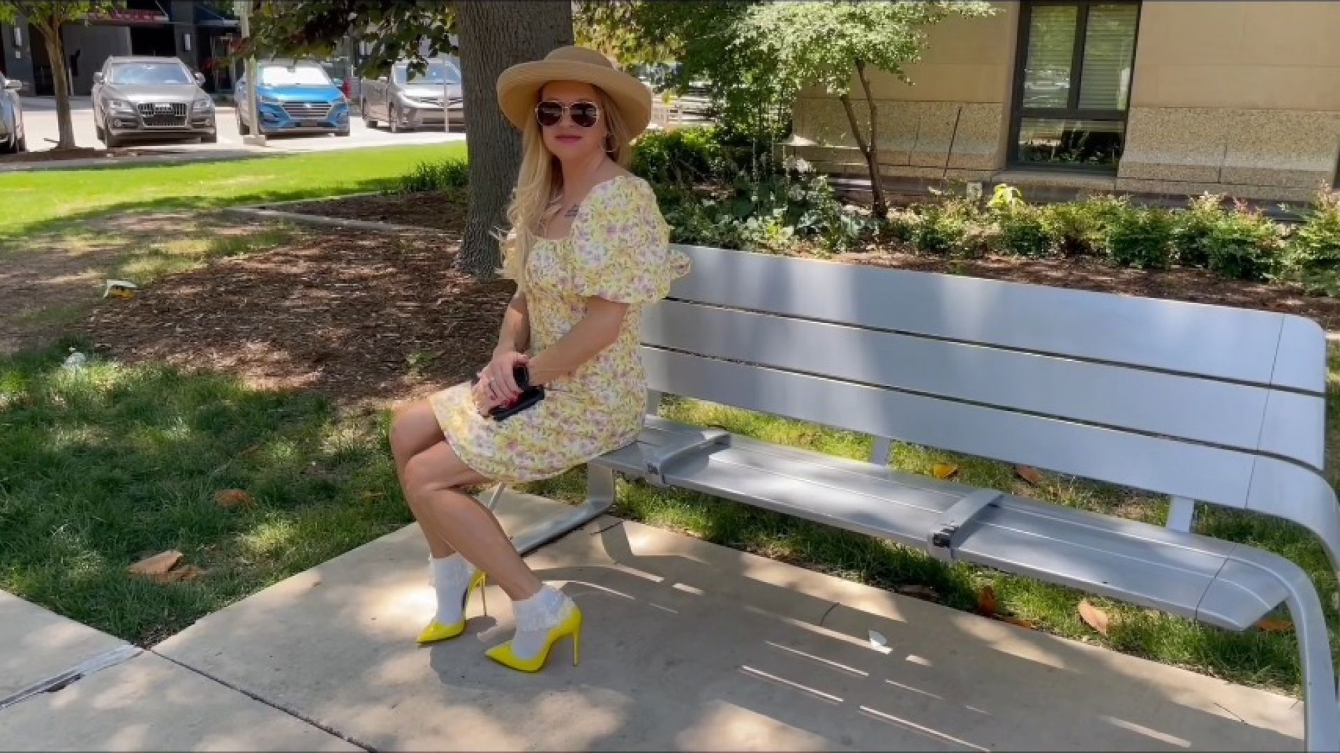 Yellow heels 1