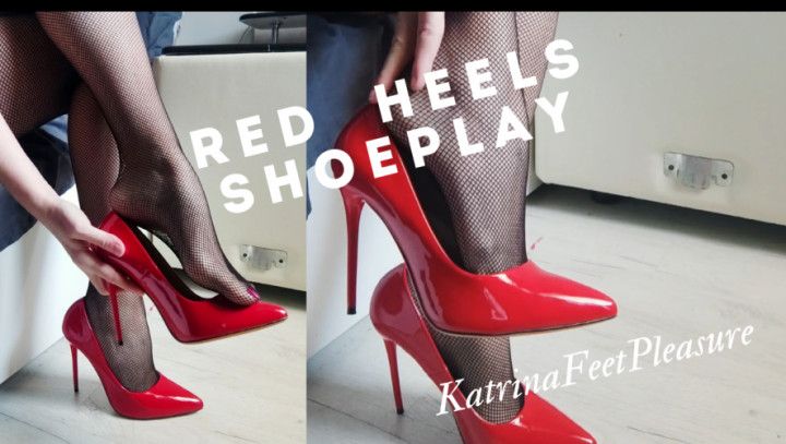 Red heels shoeplay