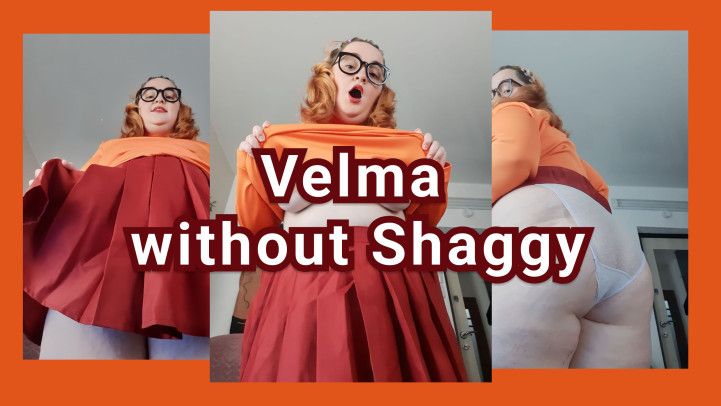 Velma without Shaggy sucks cock