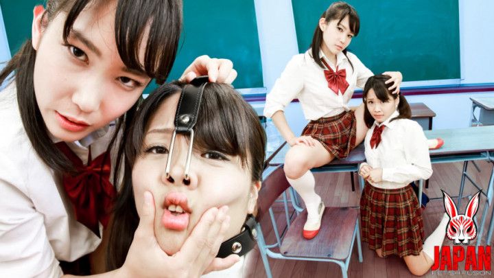 Humiliation at School with Yui &amp; Momoka