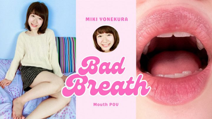 Intimate Whispers: Amateur Miki's Unique POV Bad Breath