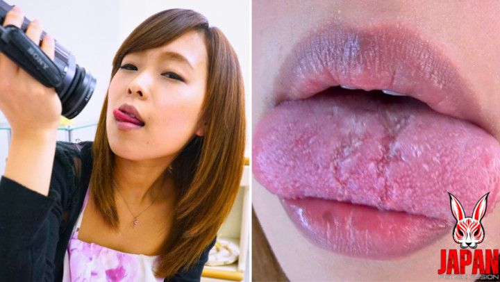 Erotic Mouth Selfies with Erina ODA