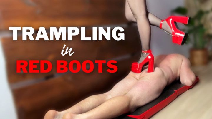 Hardcore Trampling In Red Boots