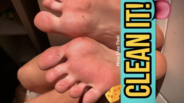 Clean my Stinky Feet