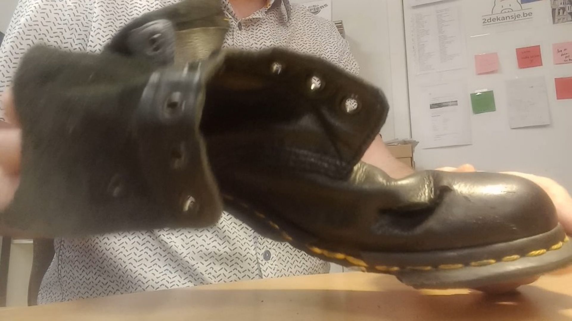 Fucking Completly Trashed Dr. Martens Boots Pascal Size 6