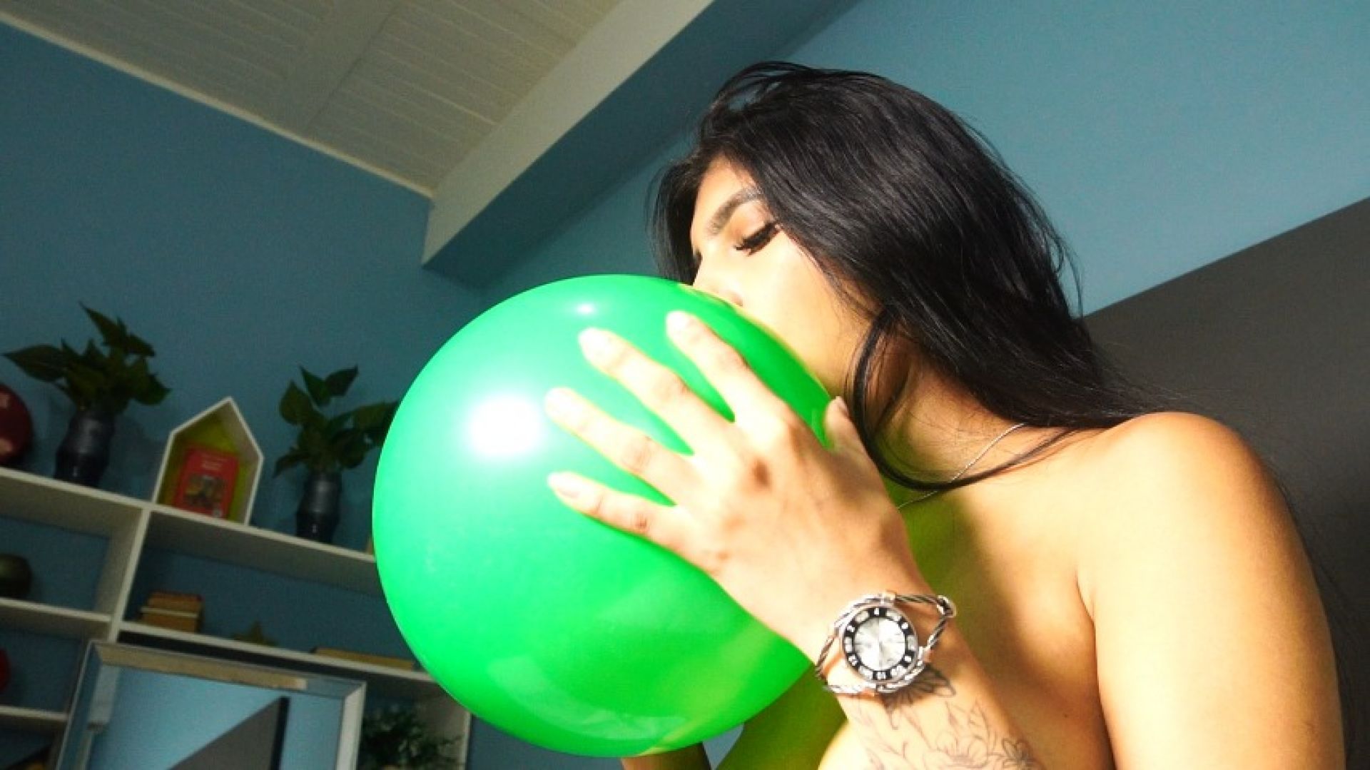 balloons in my mouth