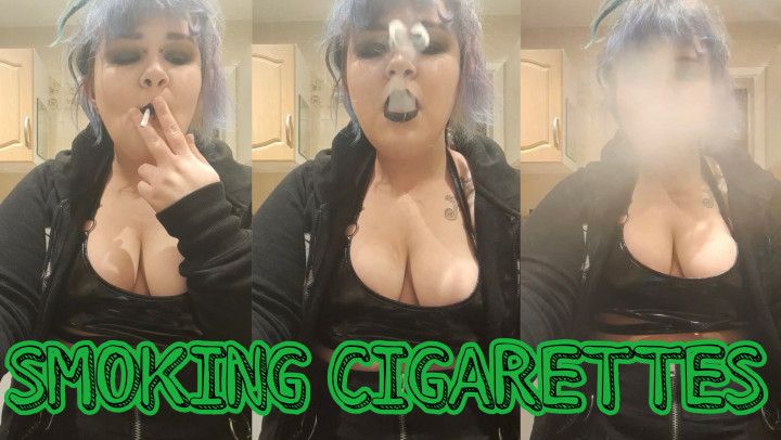 SMOKING CIGARETTES