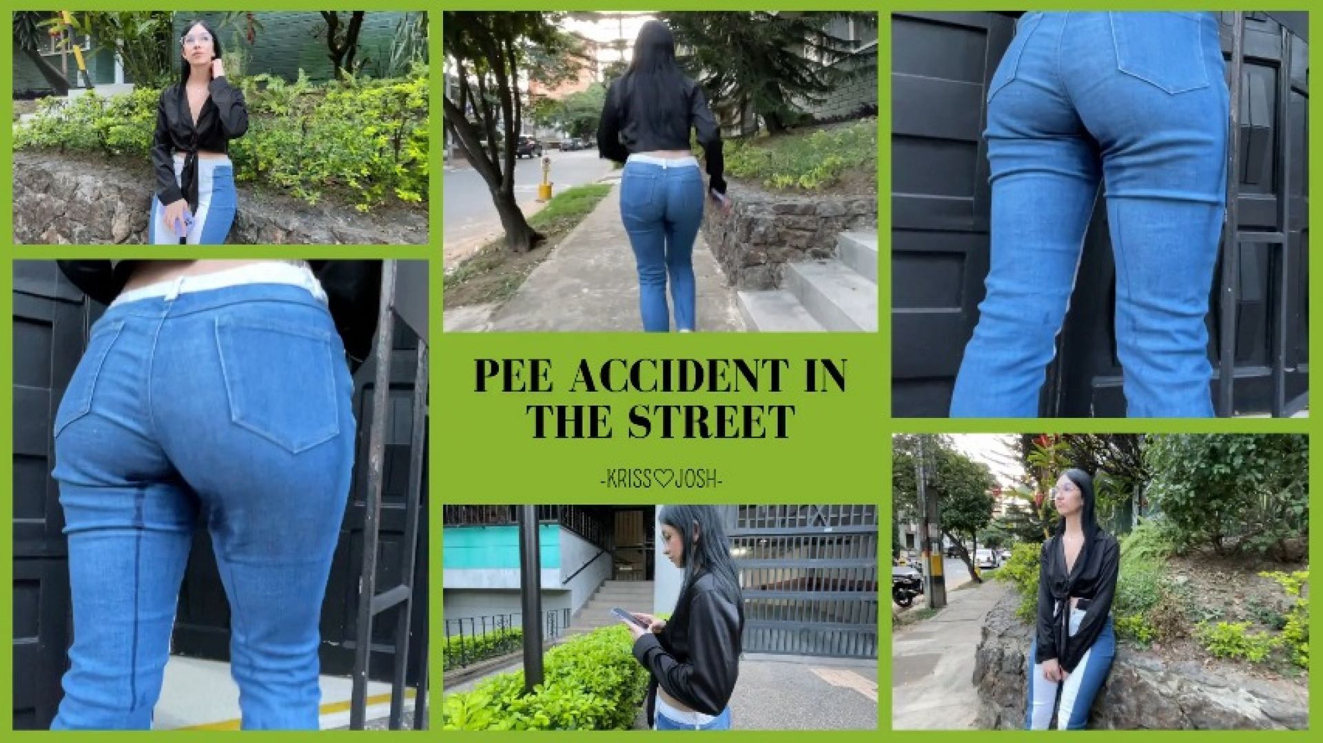 PEE ACIDENT IN THE STREET