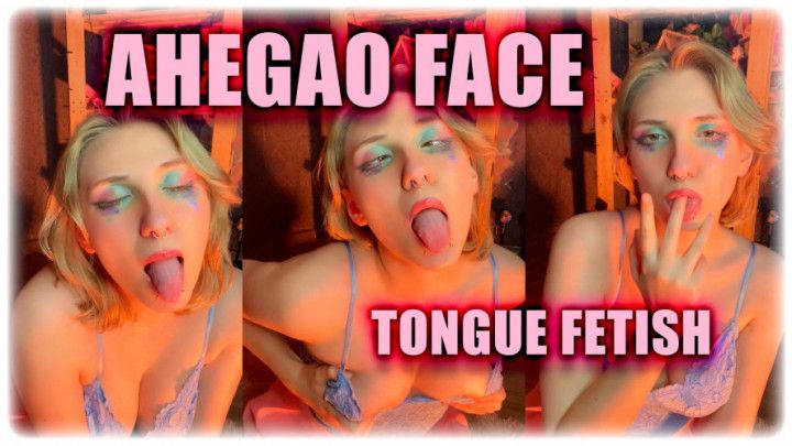 BARELY LEGAL TEEN SHOWING AHEGAO FACE