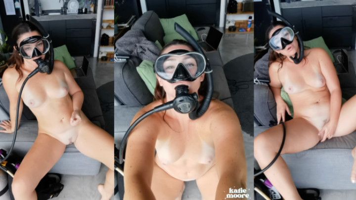 Scuba Diver Breathing Jerk Off JOI Class Instructions