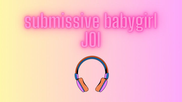 Submissive Babygirl JOI &amp; Mutual Masturbation [Audio