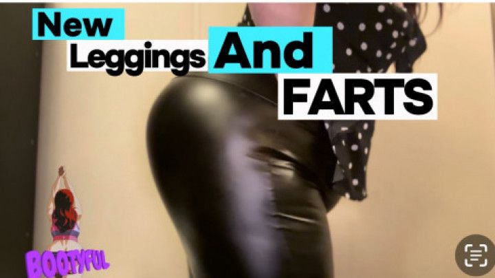 Shiny Leggings Fart Compilation 1 - Bootyful Bella