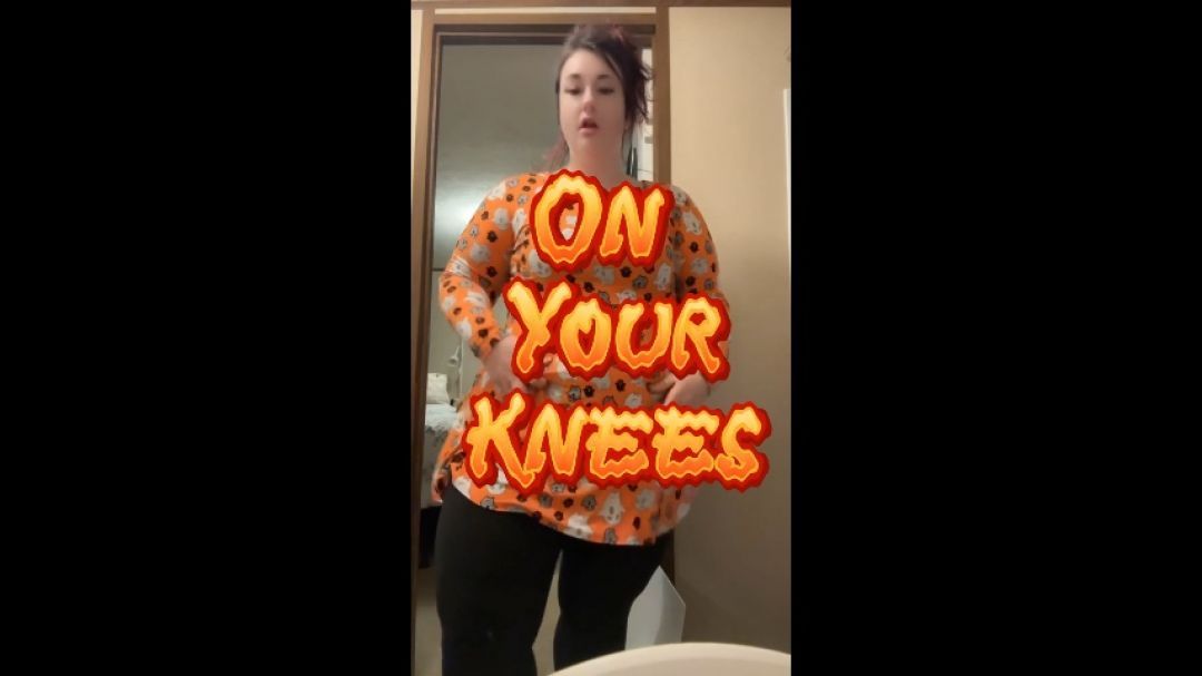 On Your Knees Fart Domination