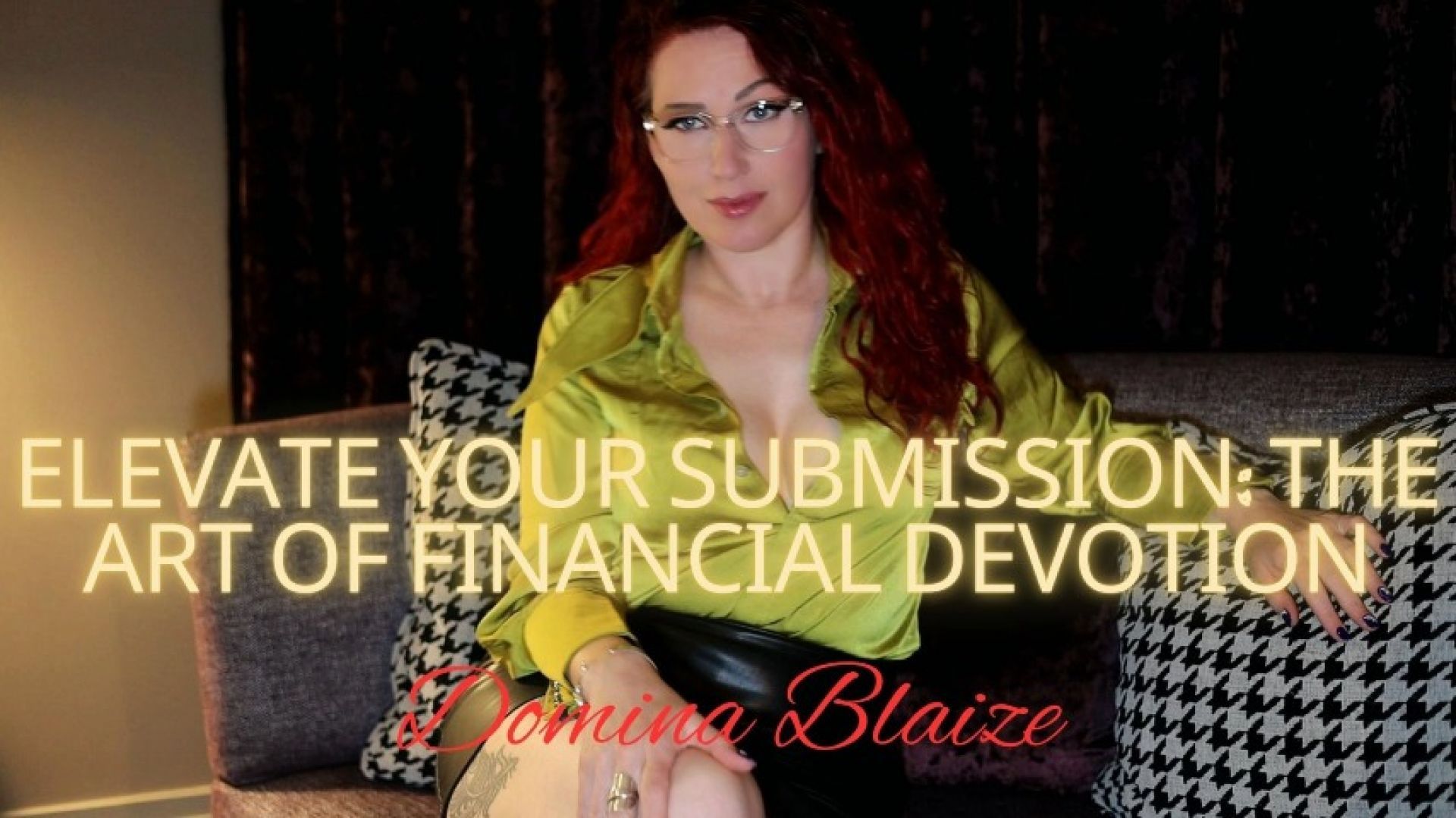 Elevate Your Submission: The Art of Financial Devotion