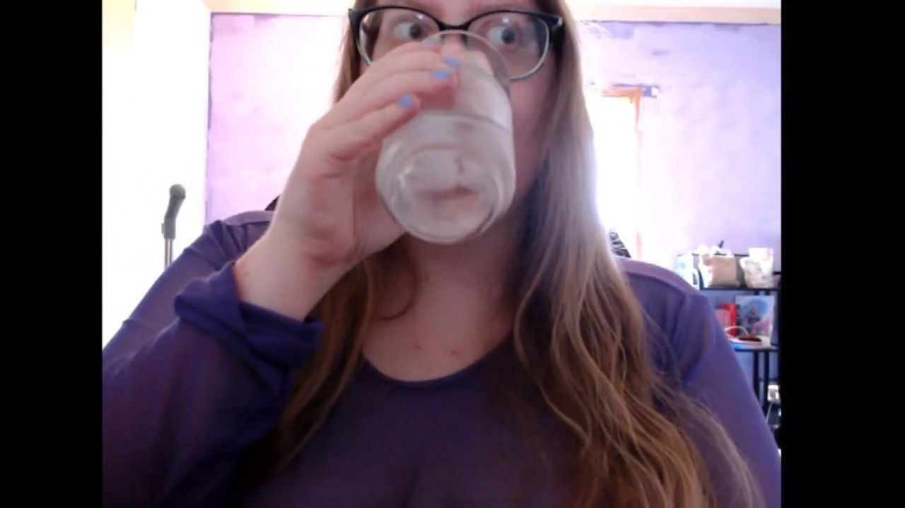 Sipping Water - bbw