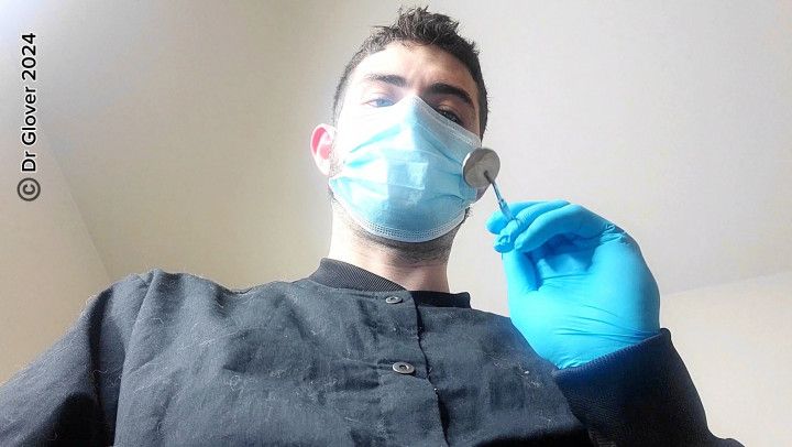 Annoyed Dentist Gives You Quick and Aggressive Exam