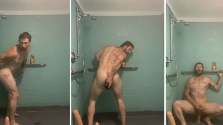 Nicholas Ryder Fucks Himself in the Shower