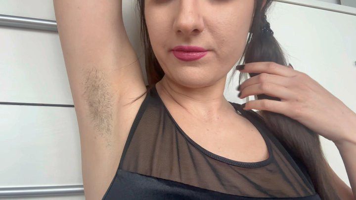 Stinky hairy armpits humiliation JOI