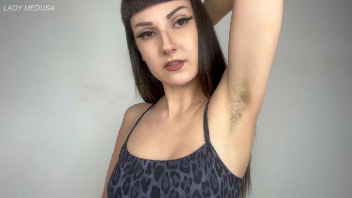 The perfect combination, hairy &amp; smelly armpits licking POV