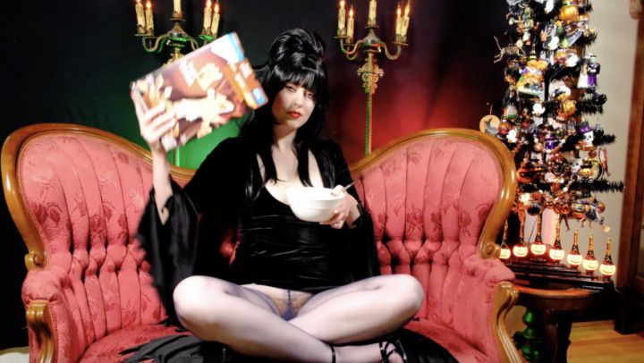 Elvira Introduces Wednesday Addams