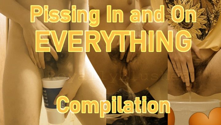 Pissing In and On EVERYTHING - Pee Compilation