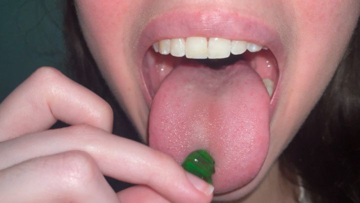 Giantess Dangling Gummy Vore