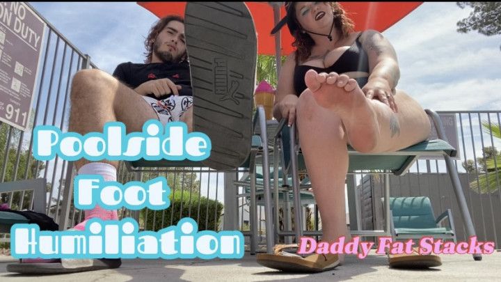 Poolside Foot Humiliation