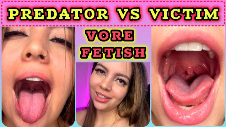 VORE FETISH TALKING BEFORE DEVOURING YOU UVULA MOUTH FETISH