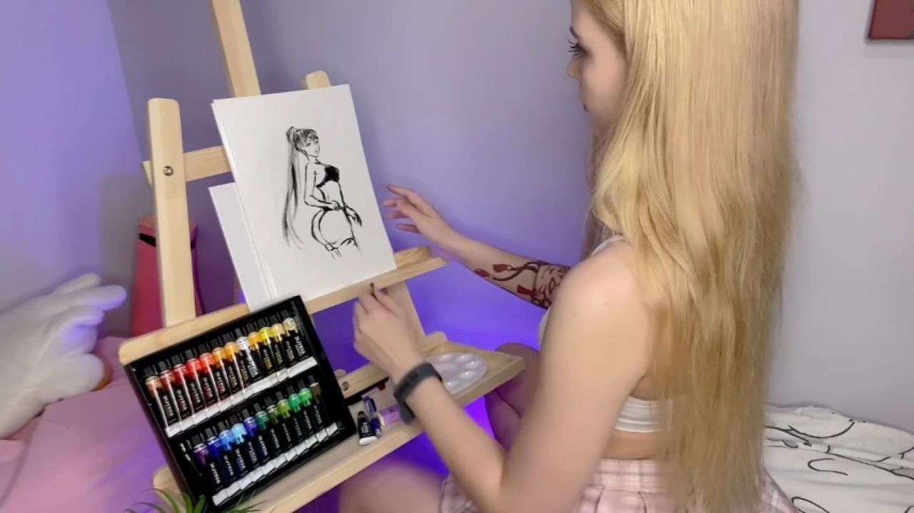 Showing off my art skills