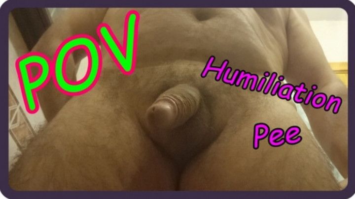 I jerk off, cum and spit all in your face. Humiliation POV