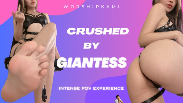 Crushed by Giantess [POV][FULL HD